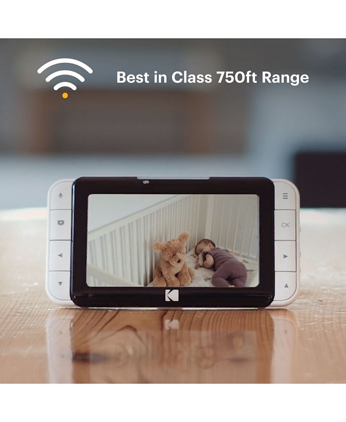 Kodak Cherish C525 Video Baby Monitor With Mobile App 5" Hd Screen