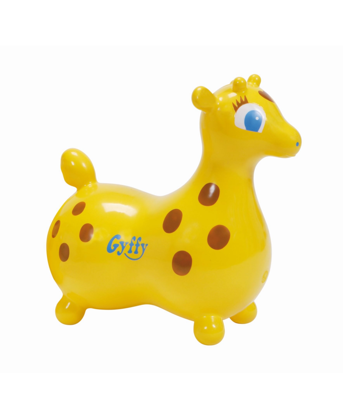 Gymnic Gyffy The Giraffe Inflatable Bounce Ride In Yellow