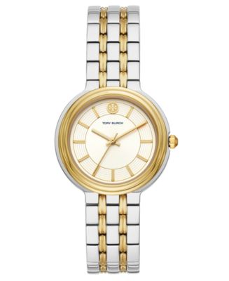 Tory Burch Women's Bailey Two-Tone Stainless Steel Bracelet