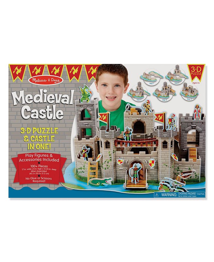 Melissa and Doug Medieval Castle 3D Puzzle Macy s