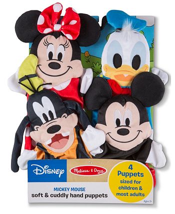 Melissa and doug top mickey mouse puppets