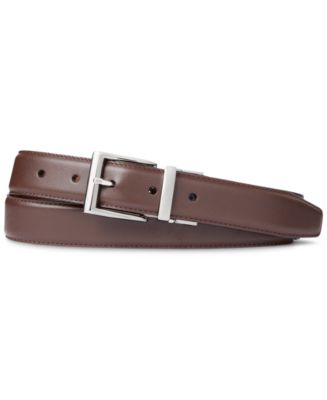 Polo Ralph Lauren Men's Reversible Leather Dress Belt - Macy's