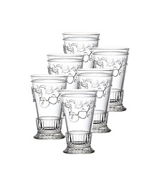 La Rochere Versailles 12-ounce Double Old Fashioned Glass, Set of 6