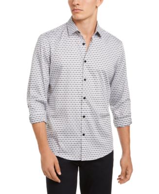 Alfani Men's Luke Plaid Shirt, Created for Macy's - Macy's