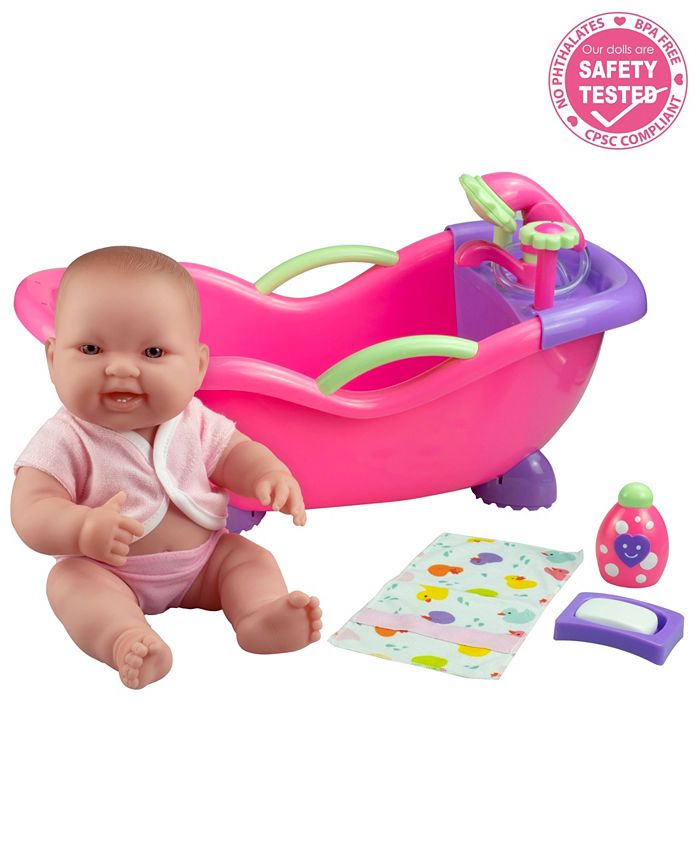 Jc Toys Lots To Love Babies 14 Baby Doll Bath Shower Gift Set Reviews All Toys Home Macy S