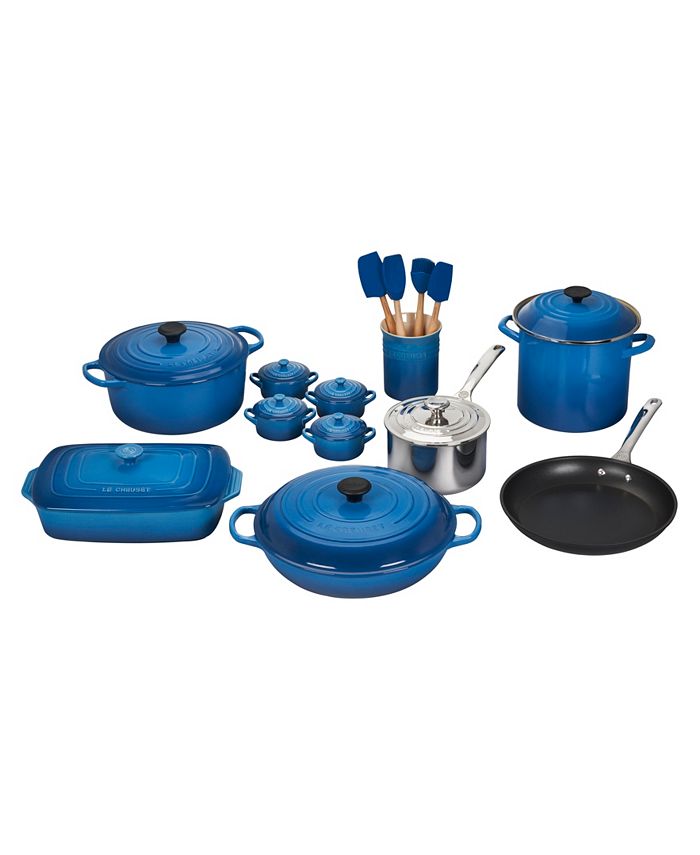 Le Creuset 20Pc. Mixed Material Cookware Set Macy's