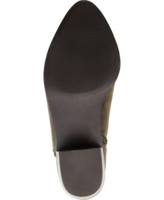 Women's Tessa Scalloped Block Heel Booties