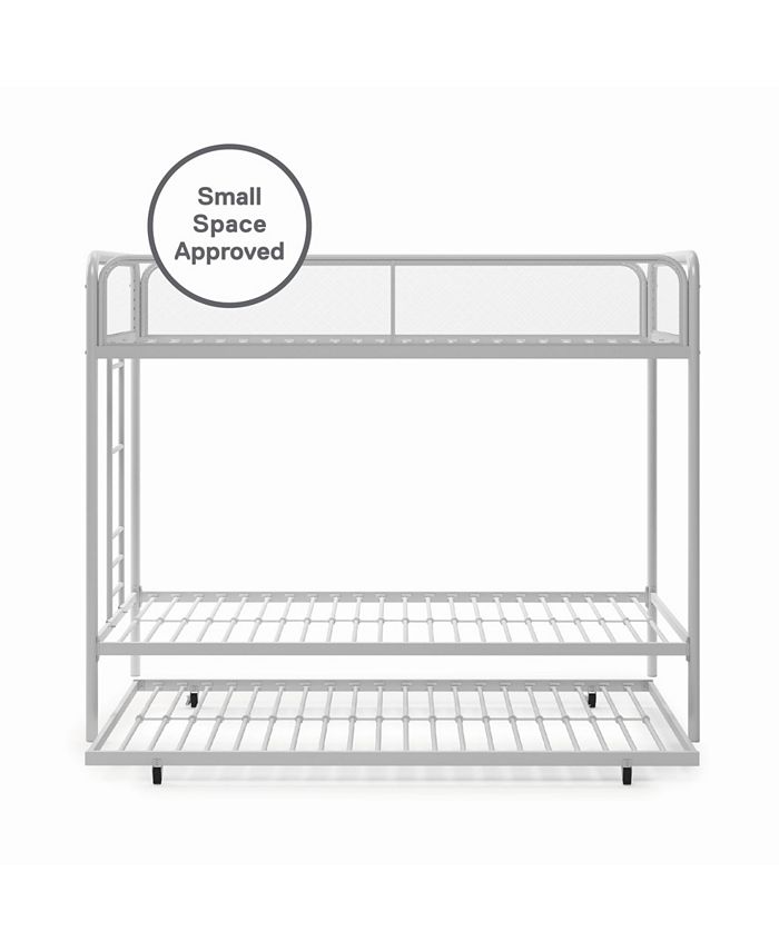 EveryRoom Elia Triple Twin Metal Bunk Bed Macy's
