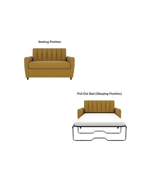 Novogratz Collection Novogratz Brittany Sleeper Sofa With Certipur