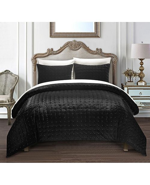 Chic Home Chyna 3 Pc King Velvet Comforter Set Reviews