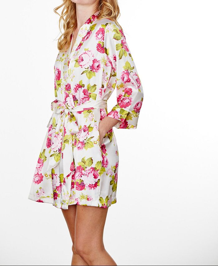 Wedding Prep Gals Floral Robe, Online Only Macy's