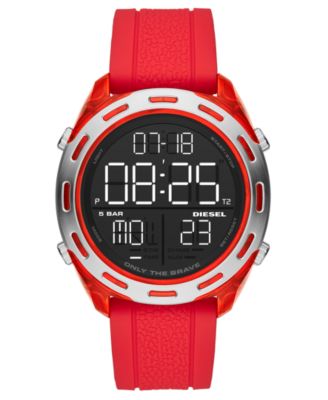 silicone digital watch