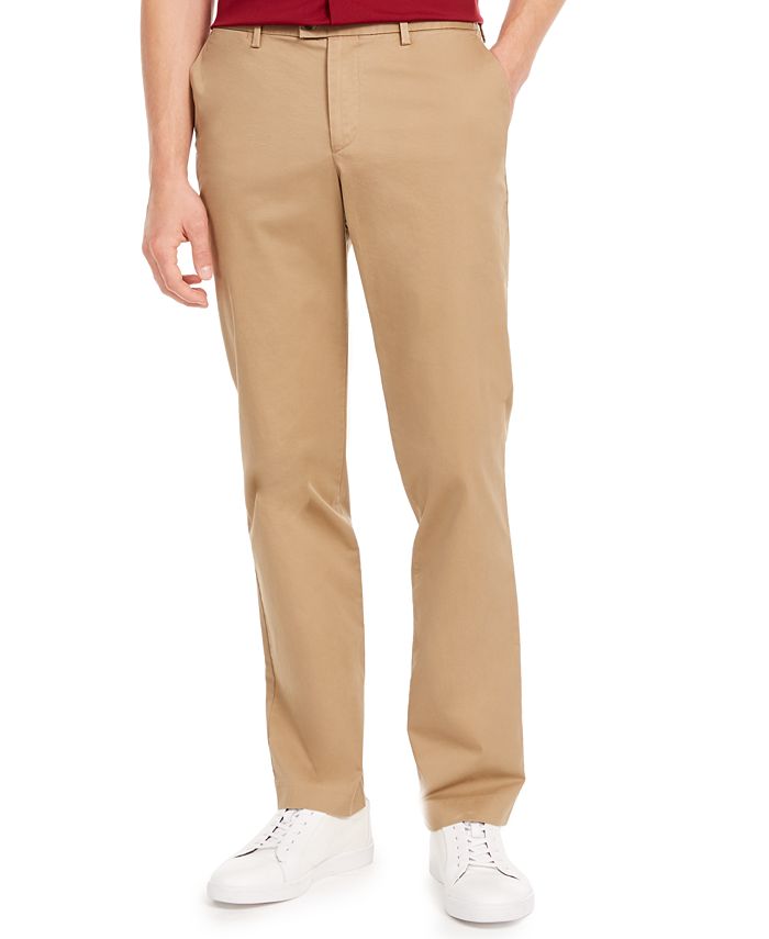 Calvin Klein Men s Slim Fit The Refined Stretch Chino Pants Macy s