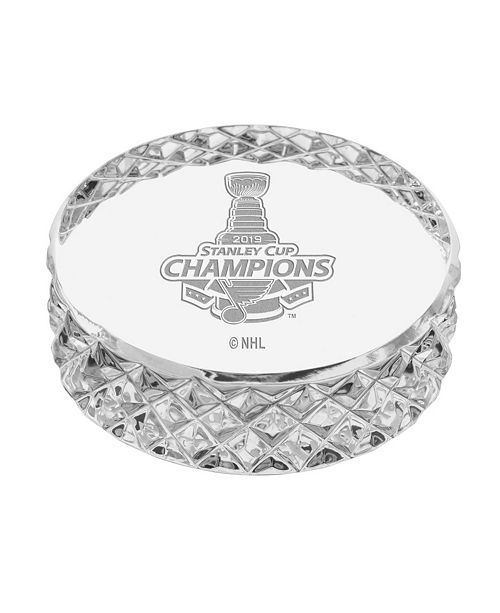 Waterford NHL 2019 St. Louis Blues Stanley Cup Championship Hockey Puck & Reviews - Macy&#39;s