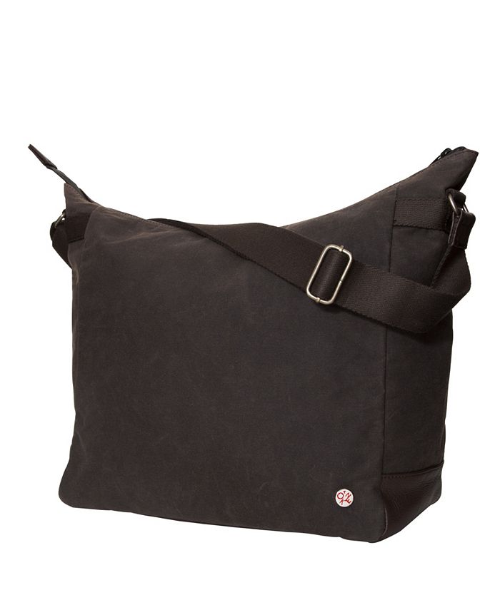 Manhattan Portage Riverside Waxed Shoulder Bag - Macy's