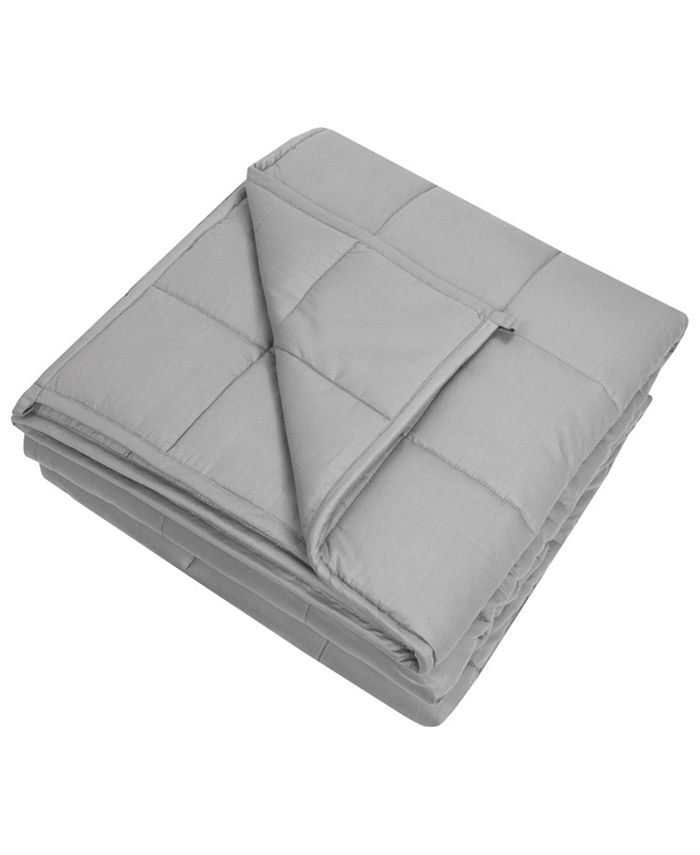 Sweet Home Collection 48" x 72" 12lb Weighted Blanket Macy's