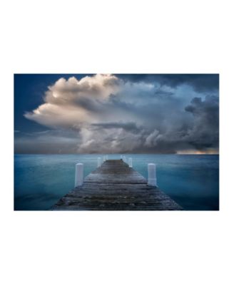 Colossal Images - Dreamy Dock Canvas Art, 18 x 24