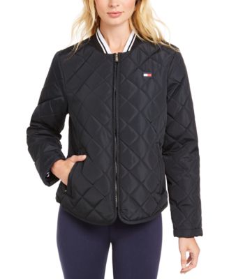 tommy hilfiger quilted jacket womens