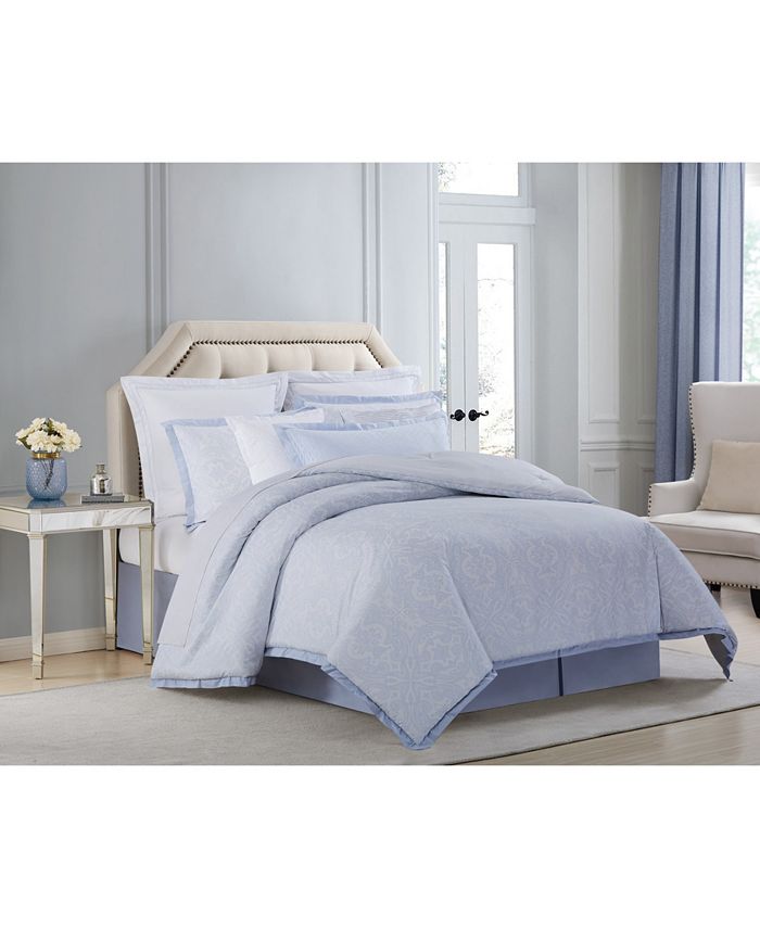 Charisma CLOSEOUT! Settee Cotton Printed King 4 Piece Duvet Cover Set