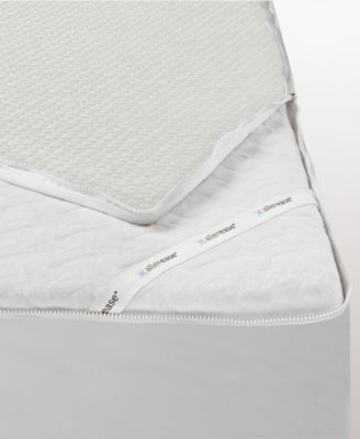 AllerEase - Platinum Zip-Off Top Allergy Full Mattress Protector