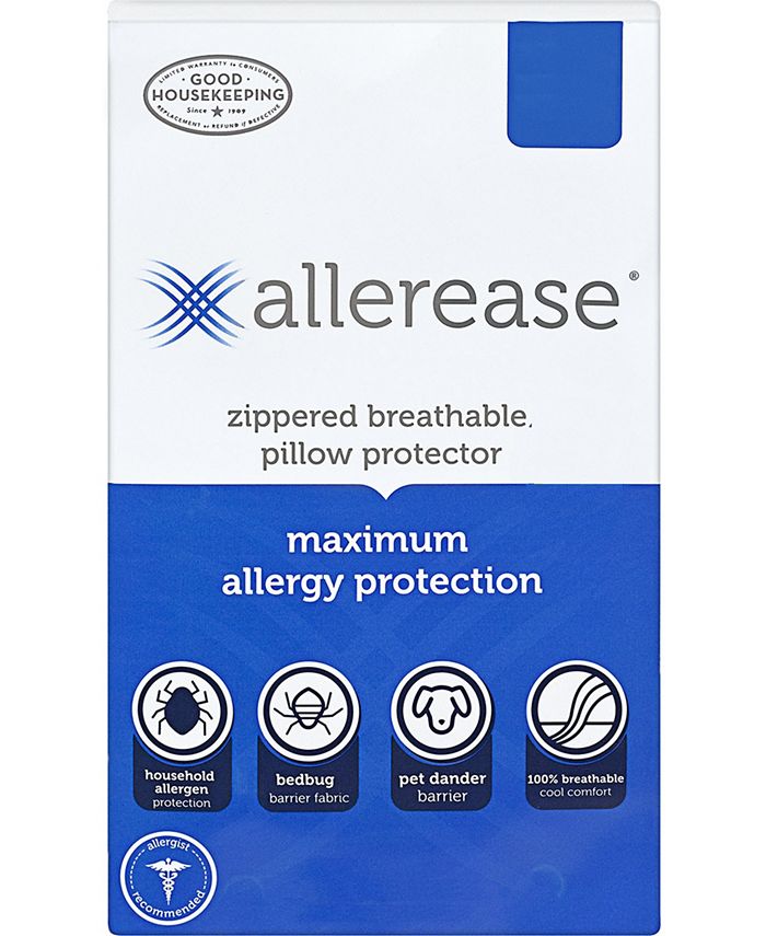 AllerEase - Maximum Allergy Protection Standard/Queen Pillow Protector