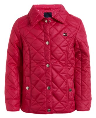 Little Girls Quilted Barn Jacket 
