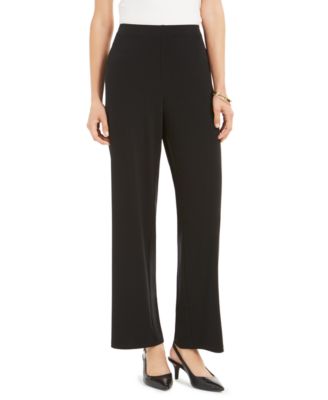 Alfani Petite Plus Size Pull-On Wide-Leg Pants, Created for Macy's