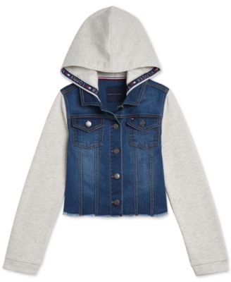 tommy hilfiger girls denim jacket