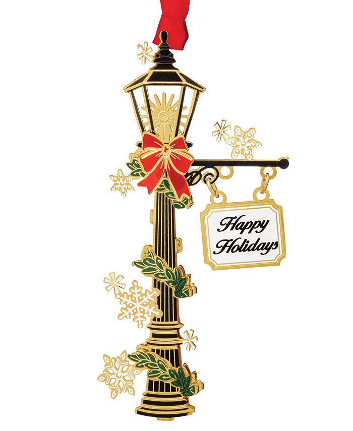 ChemArt Holiday Lamp Post Ornament Macy's