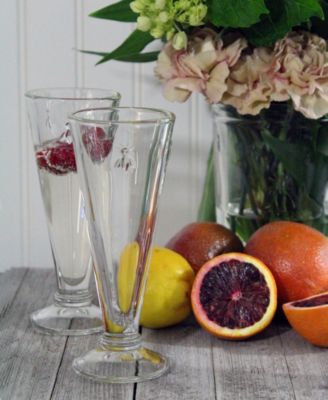Glassware Napoleon Bee 6-ounce Flutes, Set of 6
