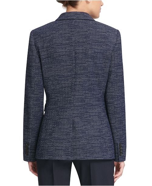 DKNY Light Blue One Button Blazer!