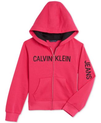 calvin klein girls hoodie