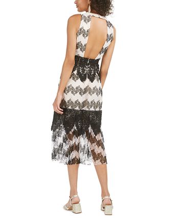 foxiedox Montana Bubble Lace Midi Dress Macy s
