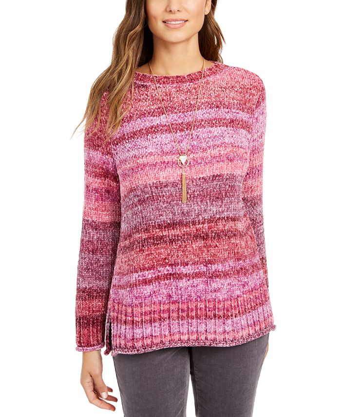 Style & Co Chenille Sweater, Created for Macy's - Macy's