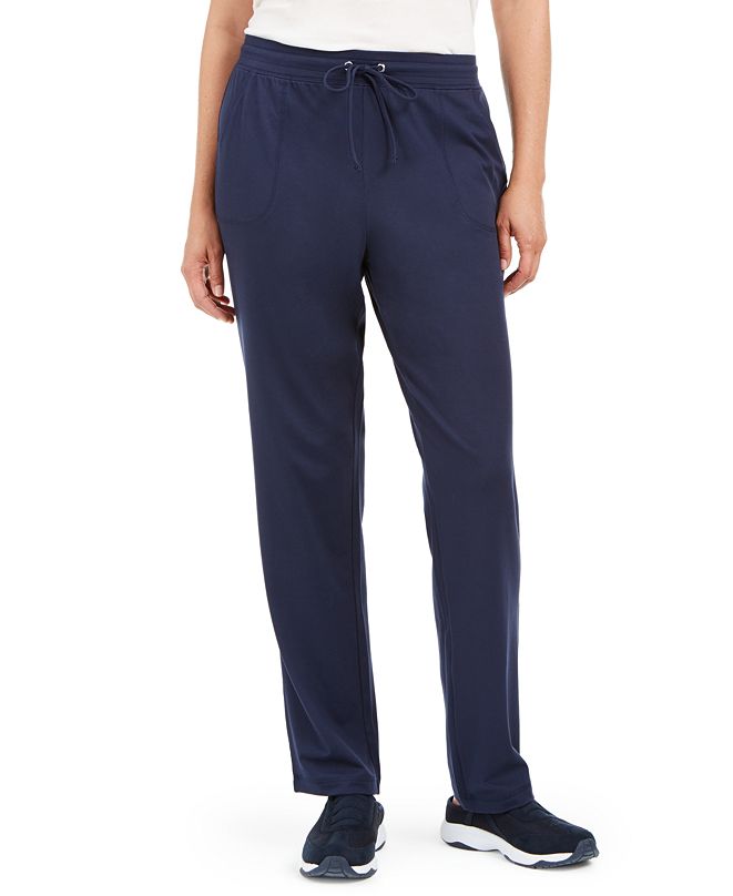 Karen Scott Sport Sweatpants, Created for Macy's & Reviews - Pants ...