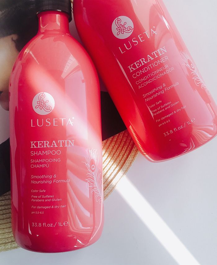 Luseta Beauty Inc Luseta Beauty Keratin Smooth Shampoo & Conditioner