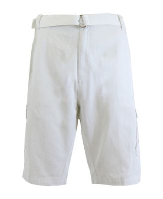 Blue Rock Men's Cotton Belted Cargo Shorts