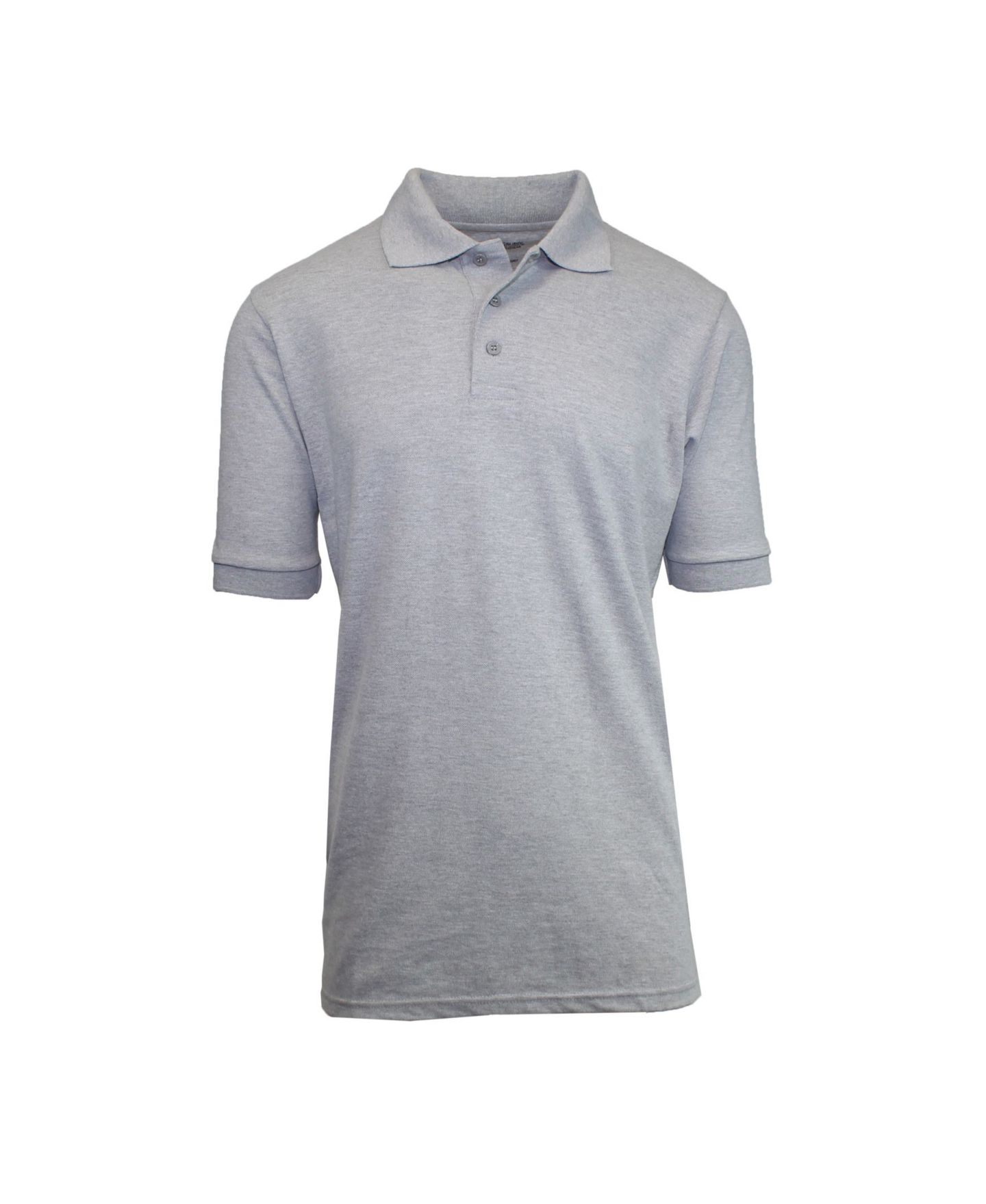 Мужское поло Galaxy By Harvic Short Sleeve Pique Polo Shirts, цвет: Чёрный — фото 13