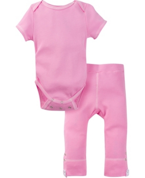 Miracle Baby Boys and Girls Short Sleeve Bodysuit and Pant Outfit