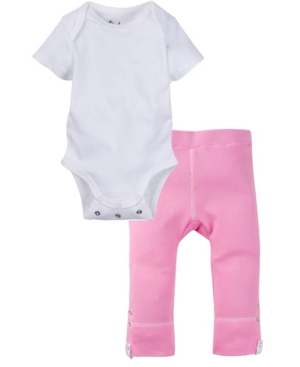 Miracle Baby Boys and Girls Short Sleeve Bodysuit and Pant Outfit
