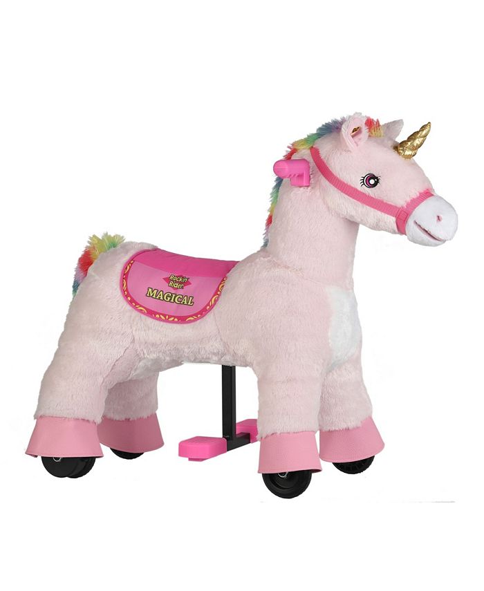 Rockin' Rider Magical 6 Volt Ride-On Unicorn - Macy's