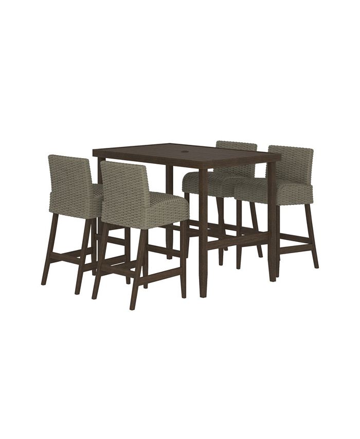 Cosco Outdoor Living Smartwick 5Piece Patio Dining Set Macy's