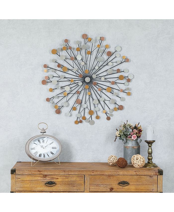 Luxen Home Starburst Abstract Wall Decor Macy's