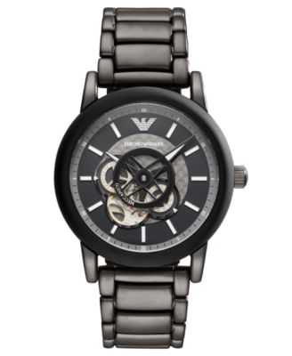 emporio armani solid stainless steel