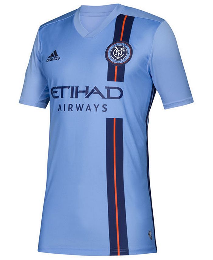 Adidas Toddlers New York City FC Primary Replica Jersey - Blue