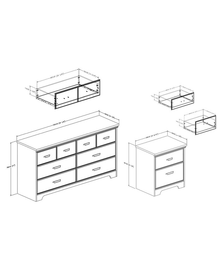 South Shore Versa Dresser Macy's