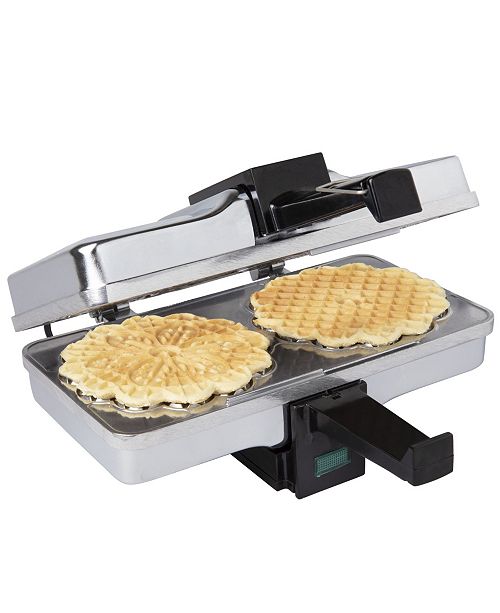 CucinaPro Polished Electric Pizzelle Maker Press & Reviews Small Appliances Kitchen Macy's