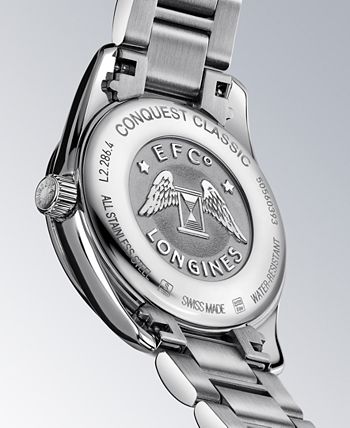 Longines - Women's Swiss Conquest Classic Stainless Steel Bracelet Watch 29.5mm