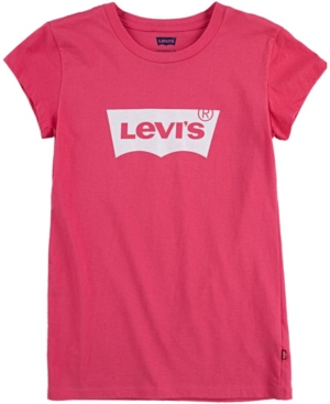 image of Levi-s Big Girls Batwing Graphic-Print T-Shirt