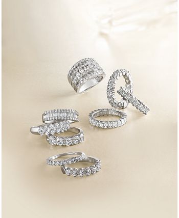 Macy's - Certified Diamond Scalloped Ring (1 ct. t.w.) in 14k White Gold